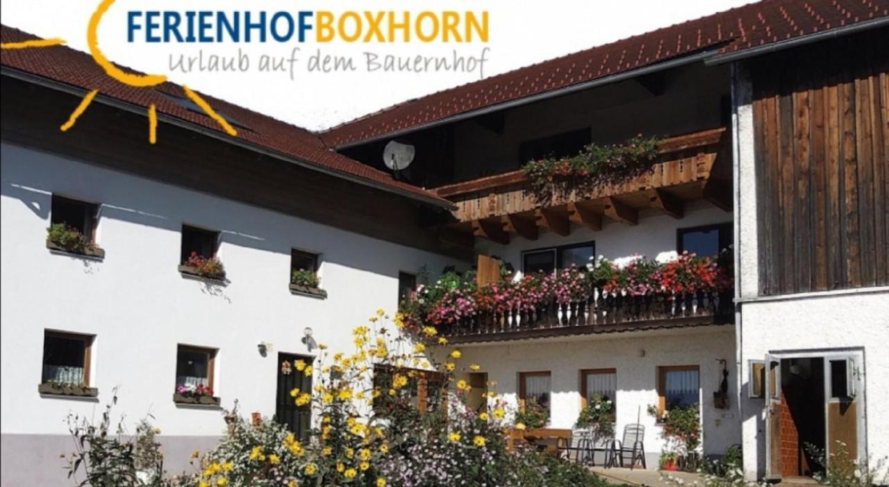 Woferlhof, Ferienhof Boxhorn Διαμέρισμα Böbrach Εξωτερικό φωτογραφία